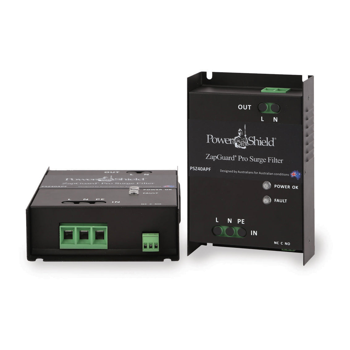 PowerShield 40 Amp Panel Mount Surge Filter, 1:1 phase, provides robust protection against power surges for large systems PowerShield 40 Amp Panel Mount Surge Filter, 1:1 phase, provides robust protection against power surges for large systems